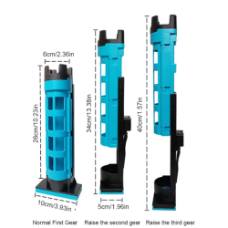 Portacaña Para Caja De Pesca